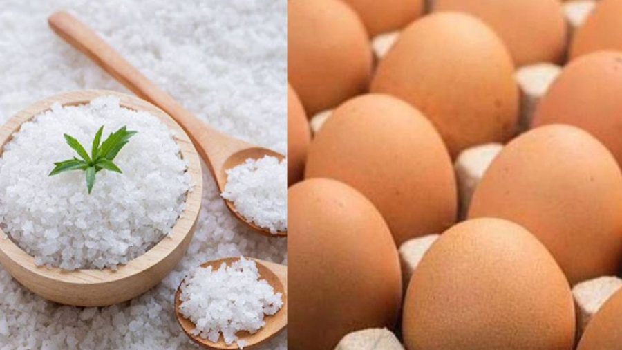 Muối giúp thử độ tươi của trứng