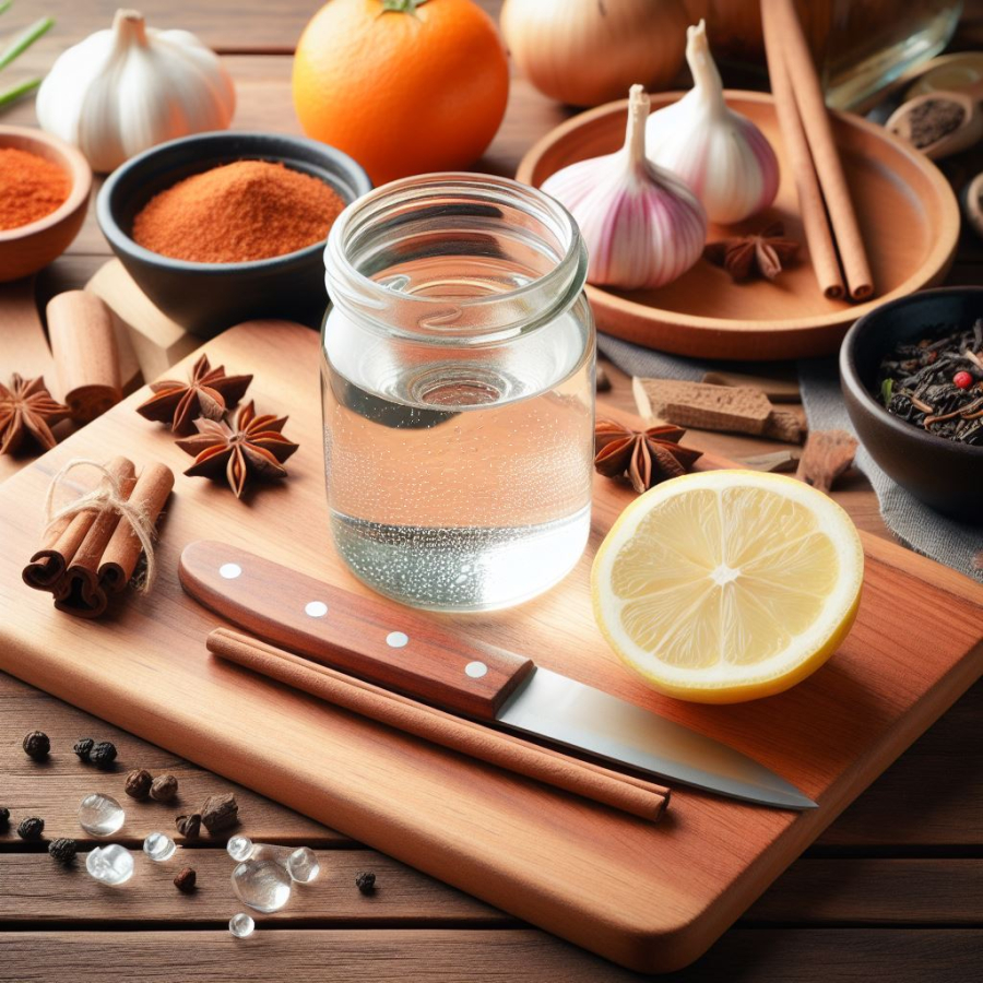 Nếu thớt gỗ của bạn bắt đầu tỏa mùi, hãy áp dụng biện pháp khử mùi tự nhiên bằng muối kosher và nước cốt chanh