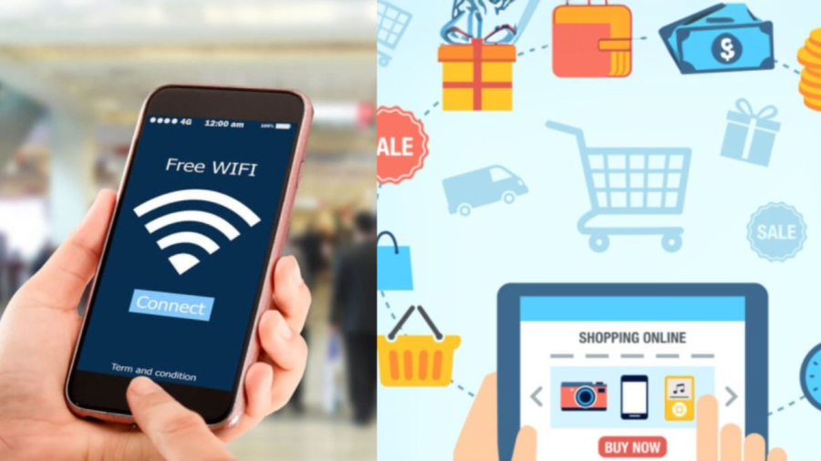 Hạn chế thanh toán trực tuyến bằng kết nối wfii miễn phí
