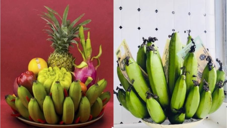 Với người miền Bắc, nải chuối tượng trưng cho con cháu sum vầy, quây quần, đầm ấm