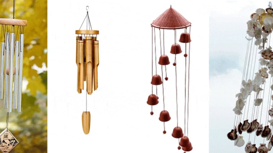 Chuông gió có nhiều loại tùy theo sở thích và bản mệnh gia chủ