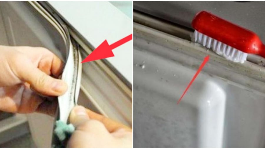 Gioăng tủ lạnh là những miếng cao su dính chặt vào cánh cửa tủ lạnh để ngăn không cho không khí lạnh bên trong ra ngoài.