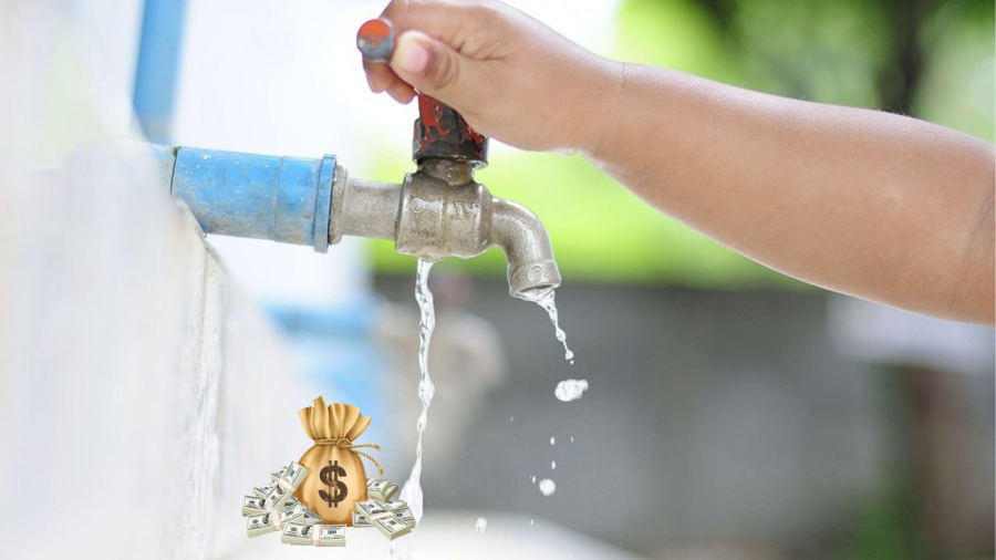 Những vòi nước rò rỉ nhỏ nhưng lâu dần tốn lượng nước lớn
