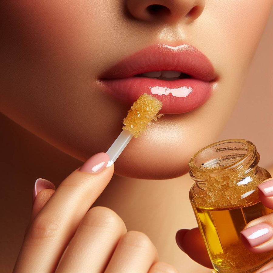Sử dụng đường nâu kết hợp với một loại kem dưỡng chứa dầu để ngăn chặn sự bay hơi của độ ẩm