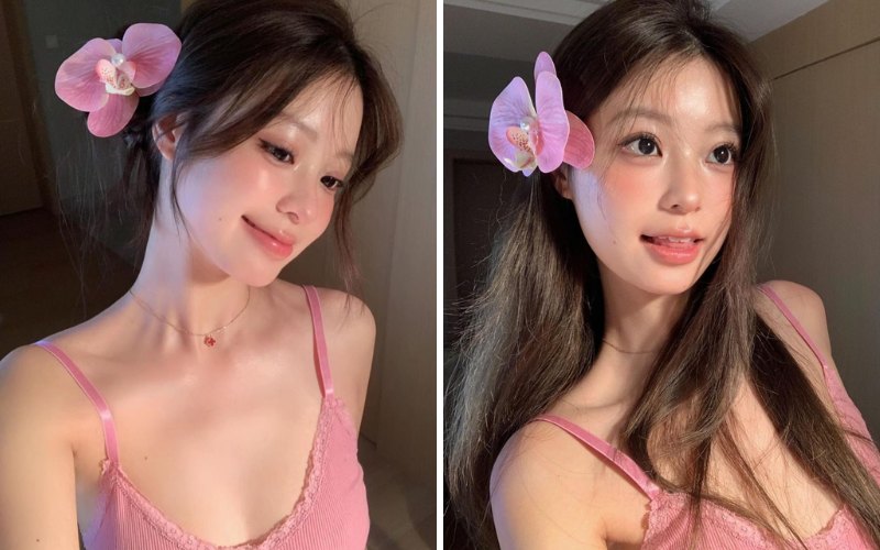 Phong cách trang điểm hoa lan hồ điệp