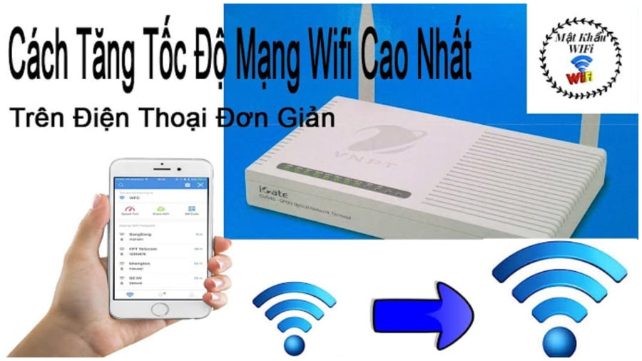 Mẹo giúp tăng tốc độ wifi