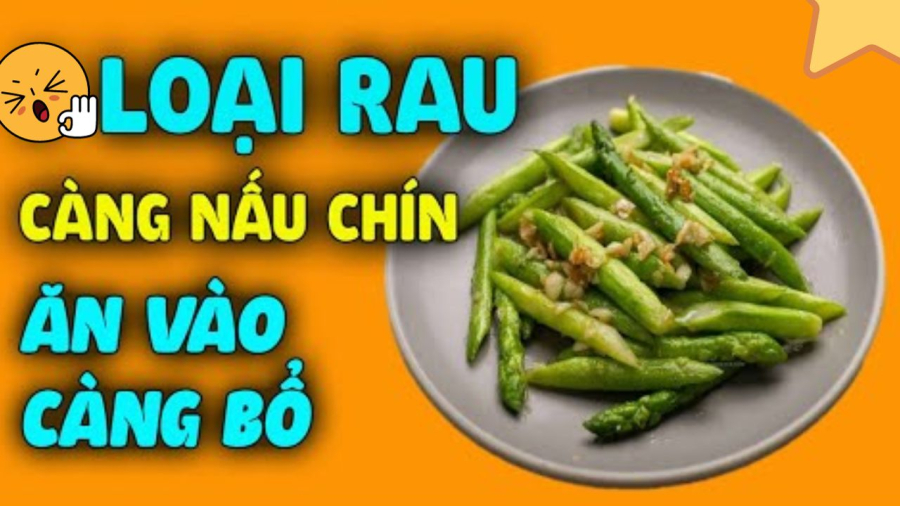 Loại rau nấu chín nhiều chất bổ