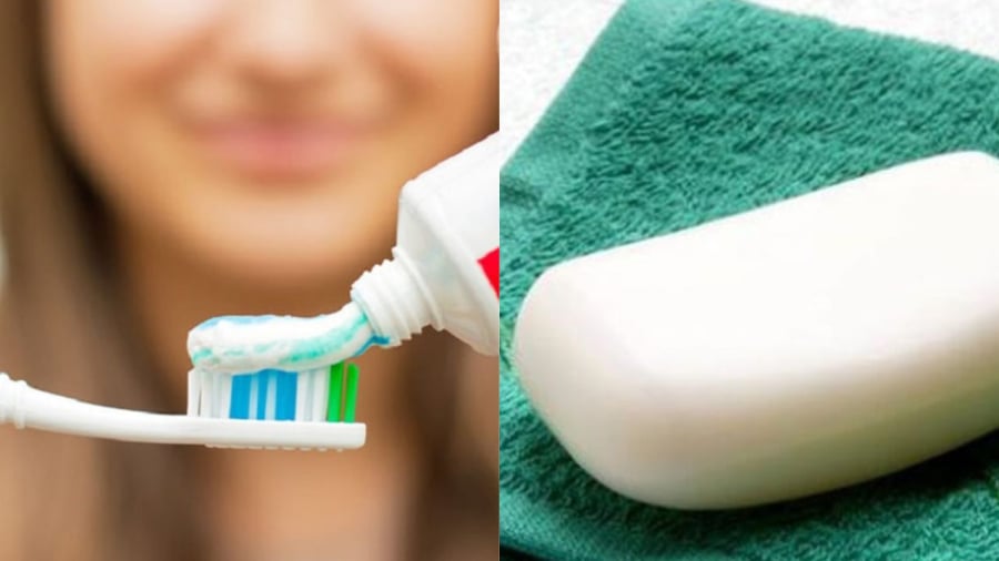 Kem đánh răng và xà phòng giúp hạn chế mờ mắt kính