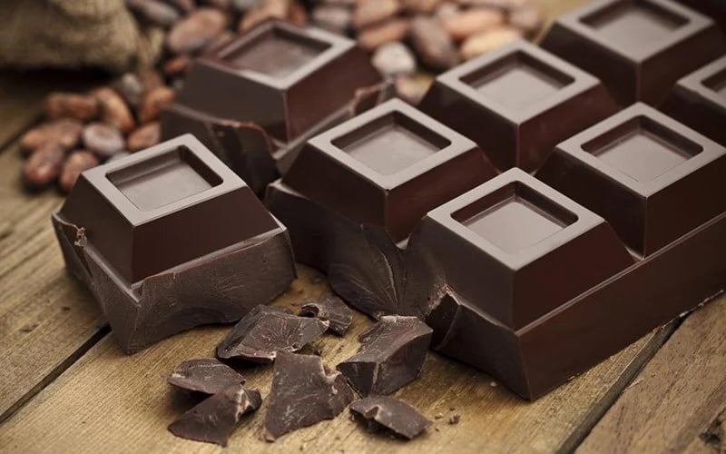 Chocolate đen chứa các thành phần giúp làm giảm tình trạng viêm nhiễm trên da