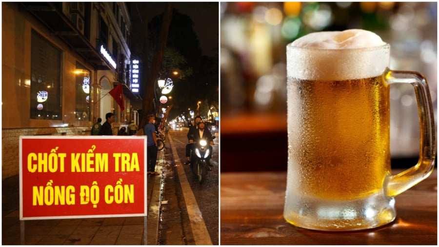Người dân uống 1 cốc bia 1 chén rượu điều khiển phương tiện giao thông bị phạt như thế nào?