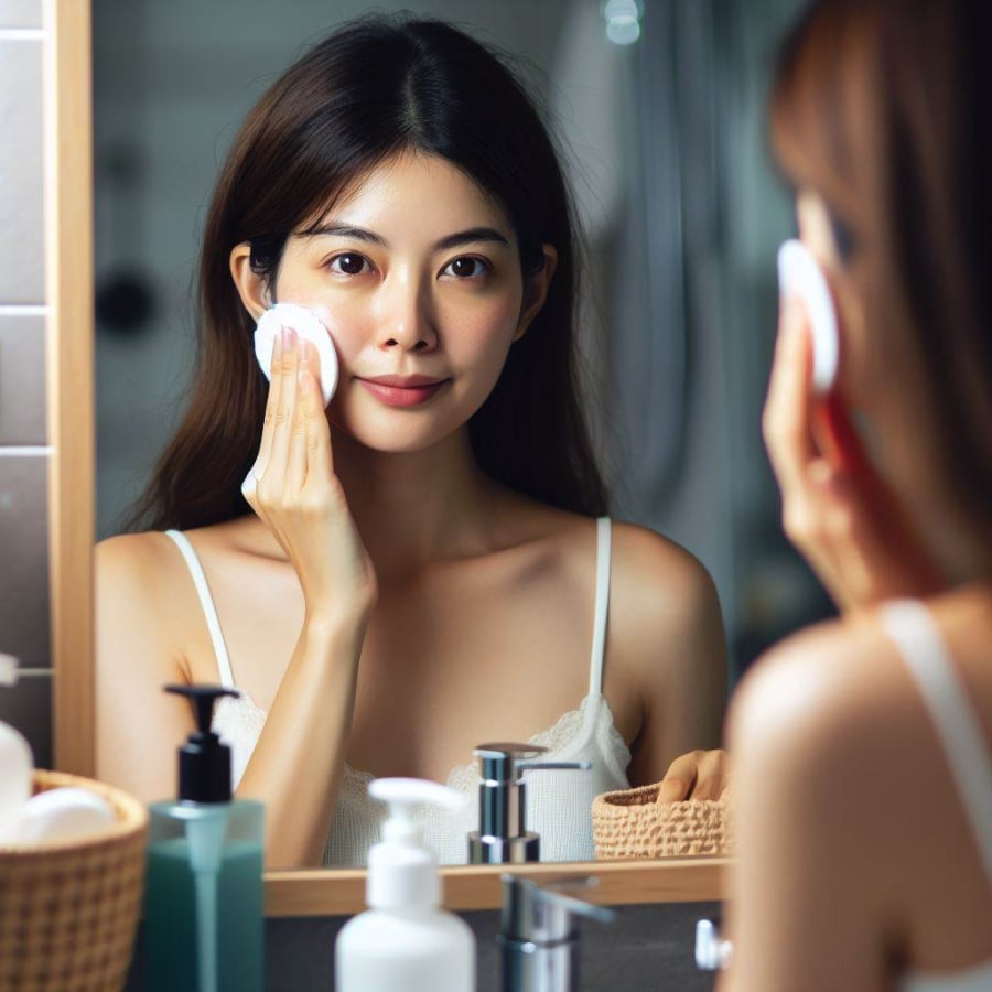 Sự tinh khiết của Mừng SHBET phiên bản mới 2025 bắt đầu từ việc làm sạch sâu và loại bỏ hoàn toàn lớp trang điểm