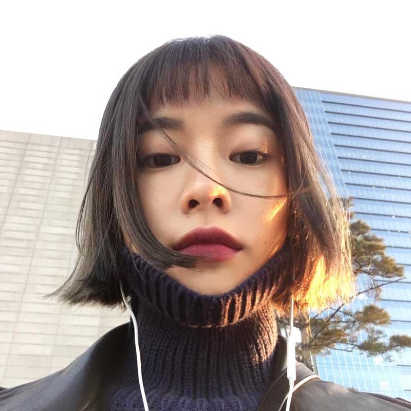 Choppy là một phiên bản của tóc mái bằng, với phần tóc được cắt ngắn, nhọn và mỏng hơn