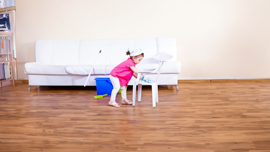 Trẻ nên tập làm việc nhà từ sớm