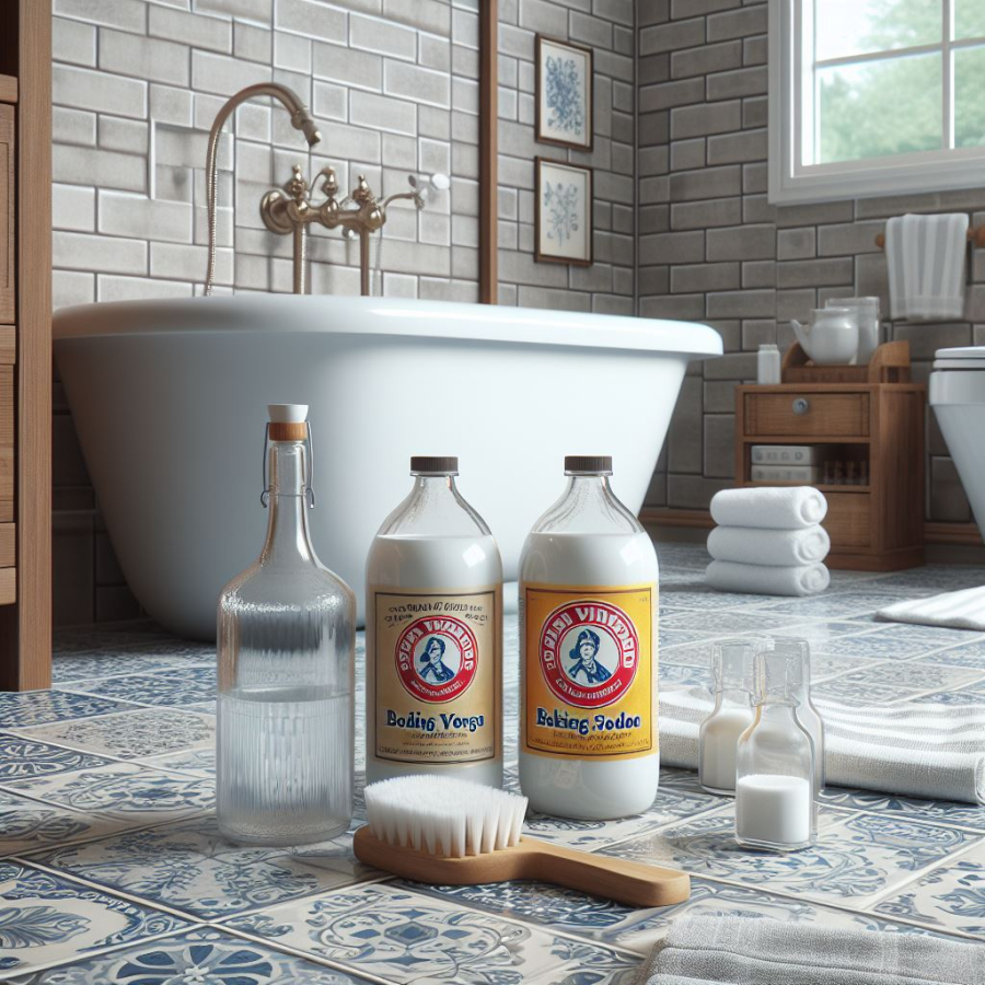 Kết hợp giấm và baking soda không chỉ hiệu quả trong việc làm sạch mà còn giúp loại bỏ mùi