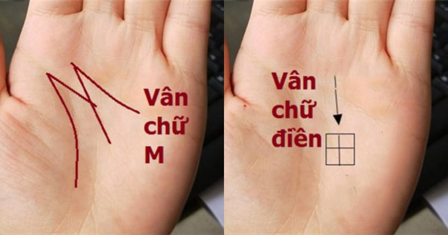 Bàn tay có hình chữ 