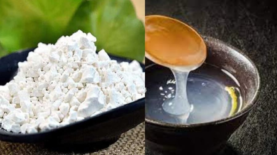 Bột sắn xịn khi chín sẽ trong vắt nhìn tận đáy cốc