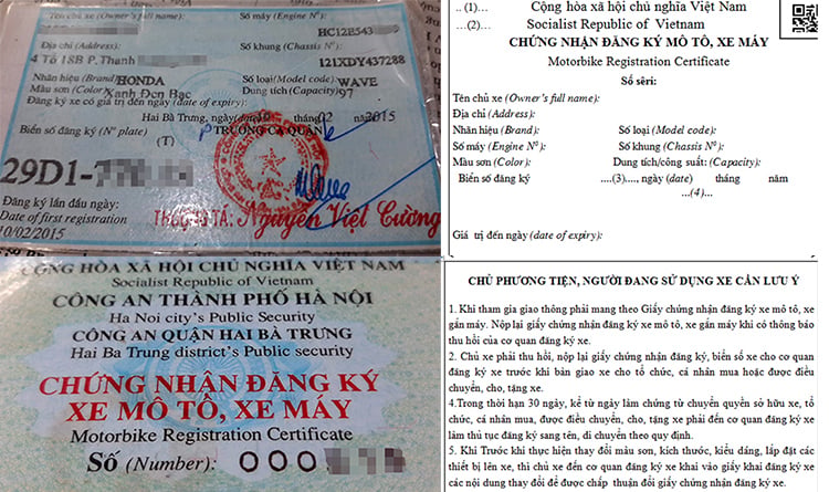 Không chịu đi đổi giấy đăng ký xe người dân bị phạt như thế nào?