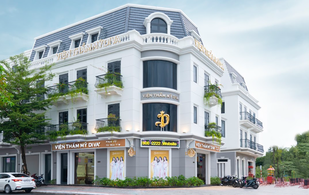 Một trong số hơn 100 chi nhánh trực thuộc chuỗi hệ thống Viện thẩm mỹ DIVA