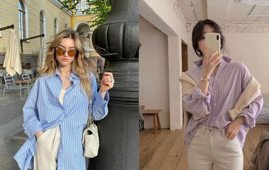 Hãy kết hợp nó với một áo khoác trơn màu hoặc một đôi giày trơn. Sự kết hợp này giúp tạo sự cân đối mà ai cũng nên thử. 