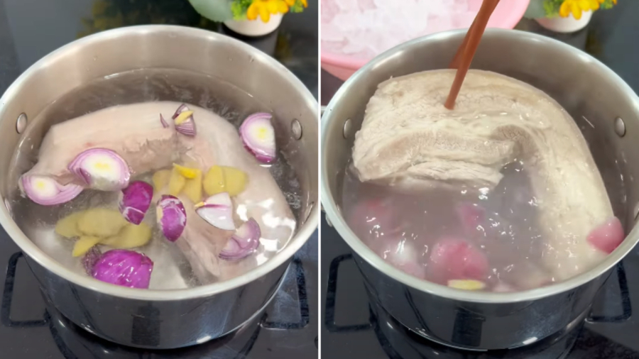 Ngoài muối, bạn có thể sử dụng một số loại gia vị khác để thịt luộc thơm ngon hơn.