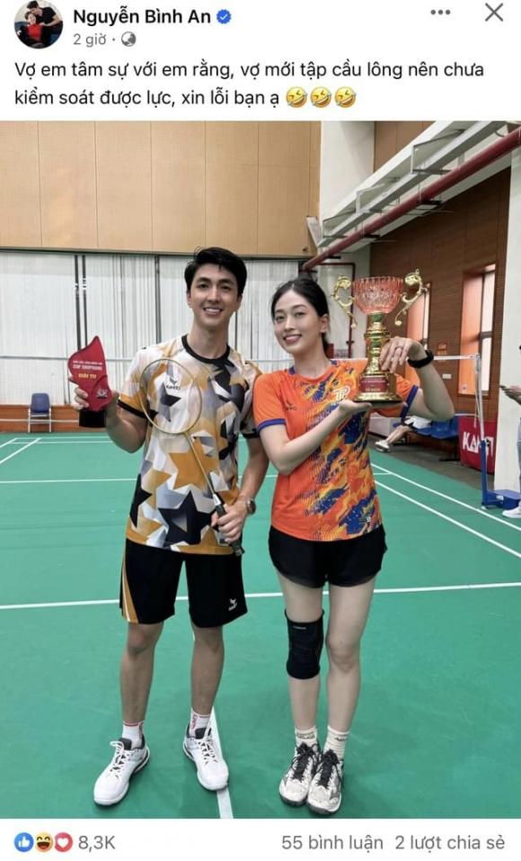 Bình An lên tiếng giải thích lí do hộ vợ.