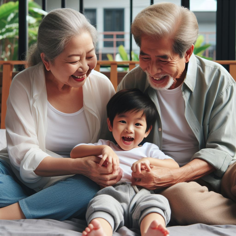 Việc sống cùng ông bà mang lại nhiều ưu điểm