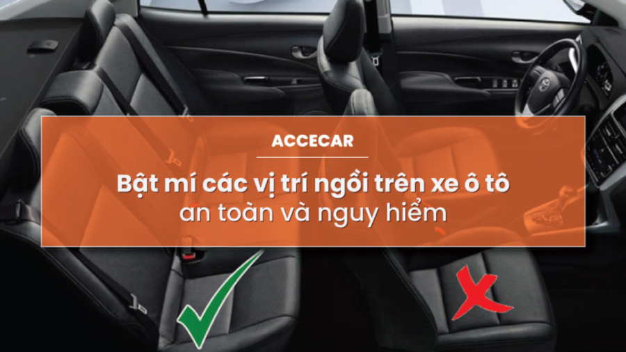 Vị trí ngồi an toàn và nguy hiểm nhất trên ô tô từ 5- trên 30 chỗ