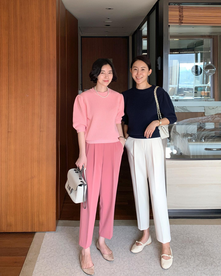 Việc diện cả cây đồ cùng tông 