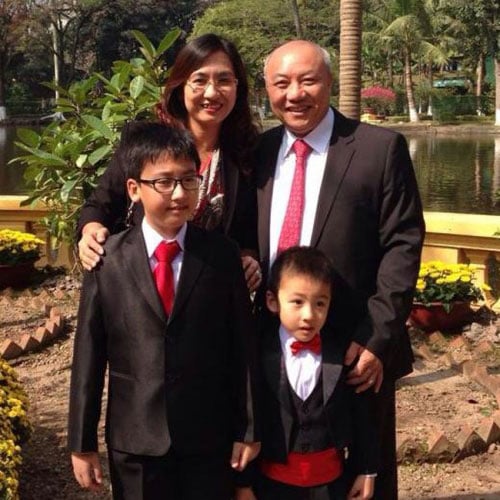 Cô đang có cuộc hôn nhân hạnh phúc