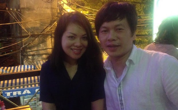MC Bạch Dương và chồng