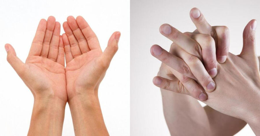 Nếu hình dáng tay giống củ gừng khô cho thấy vận khí của bạn rất tốt và thịnh vượng.