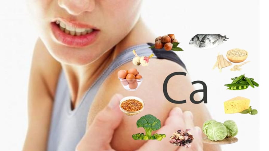 Thiếu canxi khiến bạn khó ngủ, xương yếu