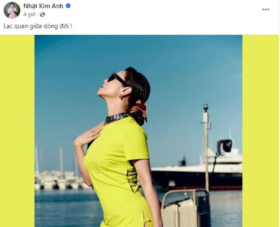 Chia sẻ của Nhật Kim Anh gây chú ý.
