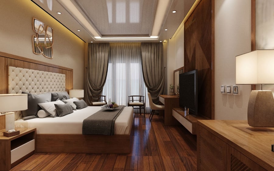 Nên kiểm tra khu vực giường khách sạn