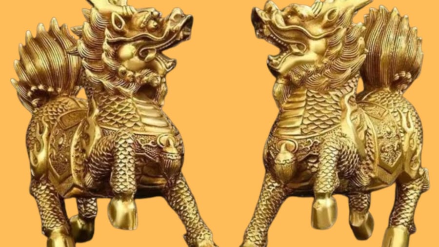Kỳ lân là linh vật phong thủy tốt lành
