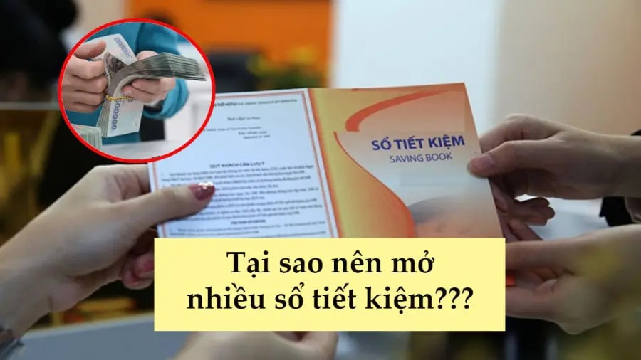 Nên mở nhiều sổ tiết kiệm nhằm tối ưu khoản tiền rảnh rỗi để sinh lời nhiều nhất     