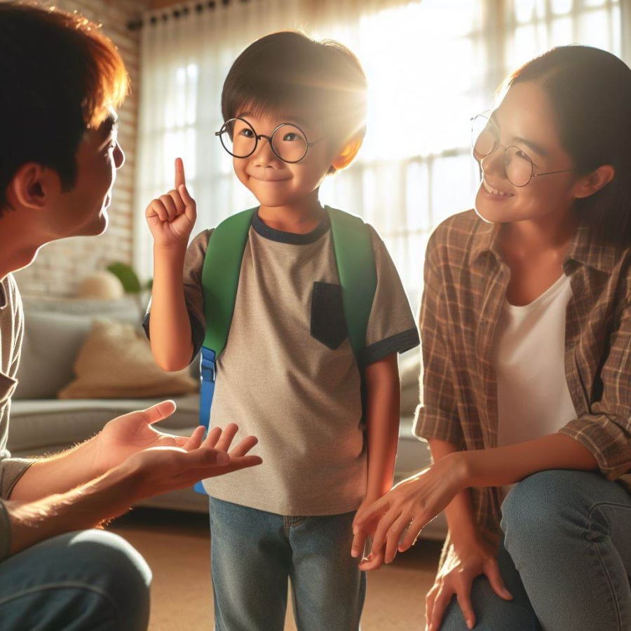 Khi trẻ đến xin giúp đỡ, cha mẹ cần phải kiên nhẫn