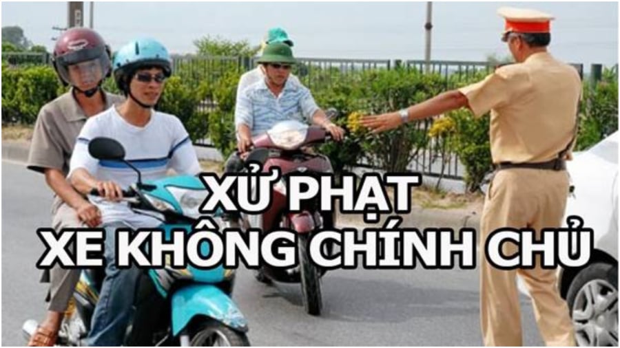 Trường hợp nào đi xe không chính chủ bị phạt lên tới 8 triệu đồng
