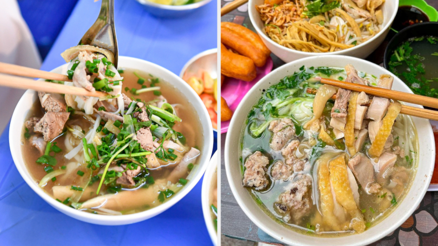 Phở gà Hà Nội truyền thống chỉ cần những loại gia vị rất đơn giản như hành, gừng, rễ mùi, rễ hành tạo mùi thơm thanh dịu. 