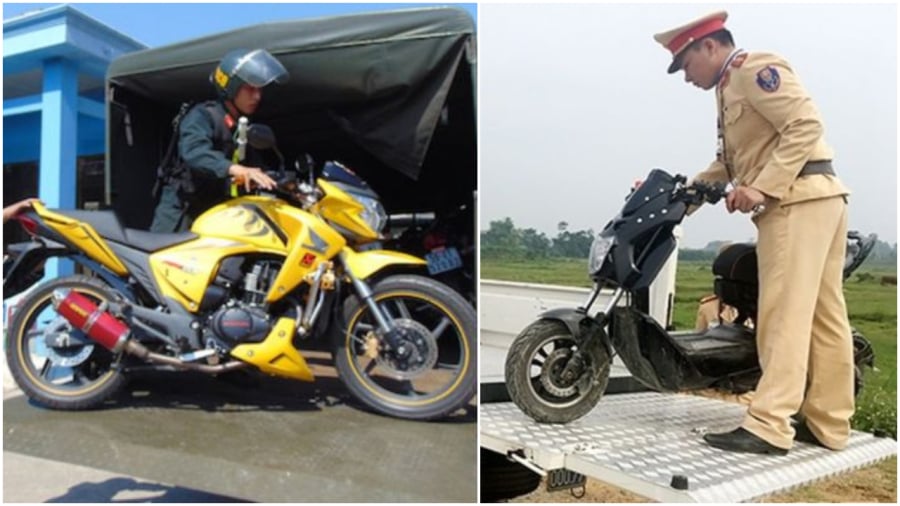 Xe máy phạm 8 lỗi này sẽ bị tịch thu phương tiện