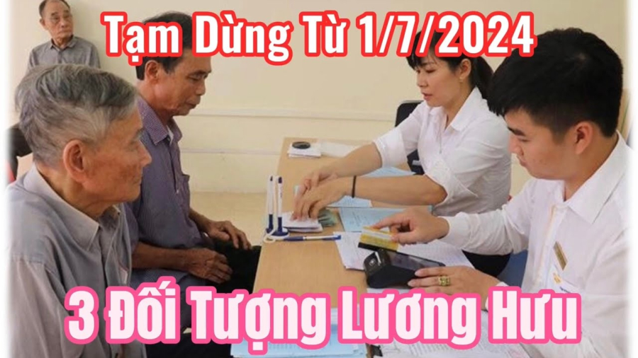Đối tượng nào bị tạm dừng nhận lương hưu  