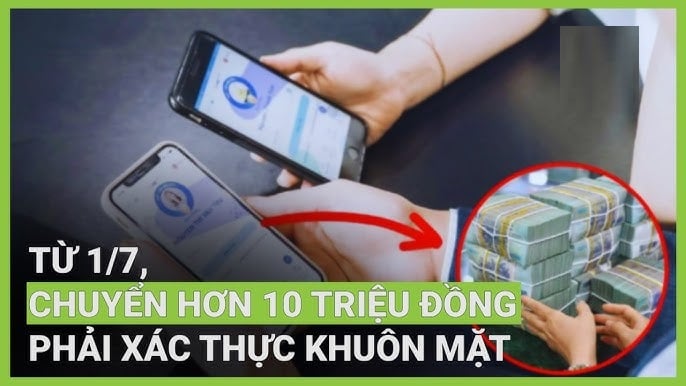 Quy định mới về chuyển khoản với số tiền từ 10 triệu đồng trở lên