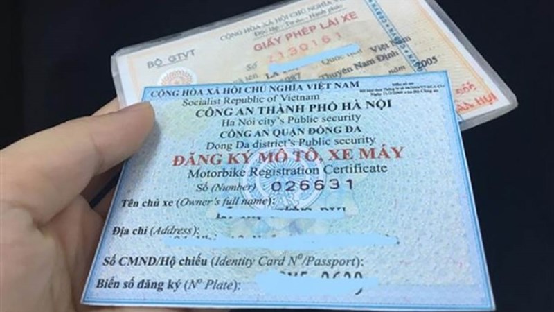 Những trường hợp không được cấp Giấy đăng ký xe
