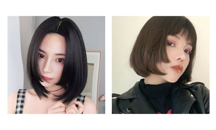 Hime ngắn nhìn mới mẻ và phá cách, nếu nhuộm màu càng thêm nổi bật