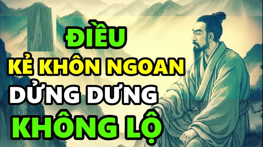Quỷ Cốc Tử dạy người tài luôn khiêm tốn và biết cách giấu mình.    