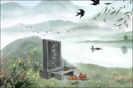 Mưa rơi trong lúc hạ mộ thì được coi là một điềm báo tốt khác.  (ảnh minh họa)