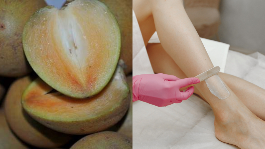 Kết hợp hồng xiêm, chanh và muối không chỉ giúp loại bỏ lông mà còn giúp da sáng và đều màu hơn