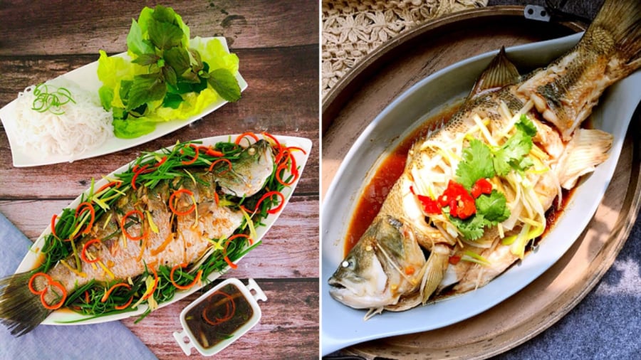 Thịt cá chẽm chứa nhiều chất béo, đạm, axit béo omega-3, canxi, sắt, magie...