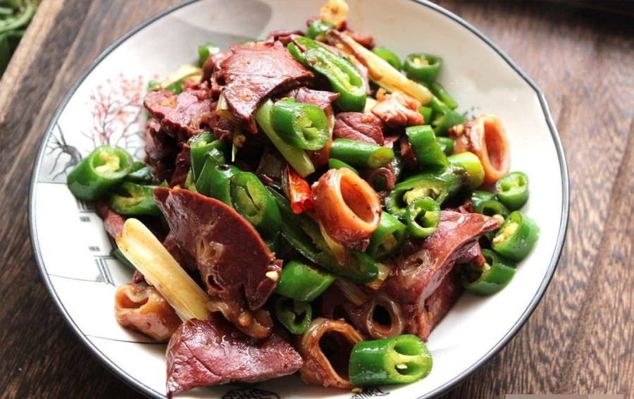 Không nên ăn phổi lợn