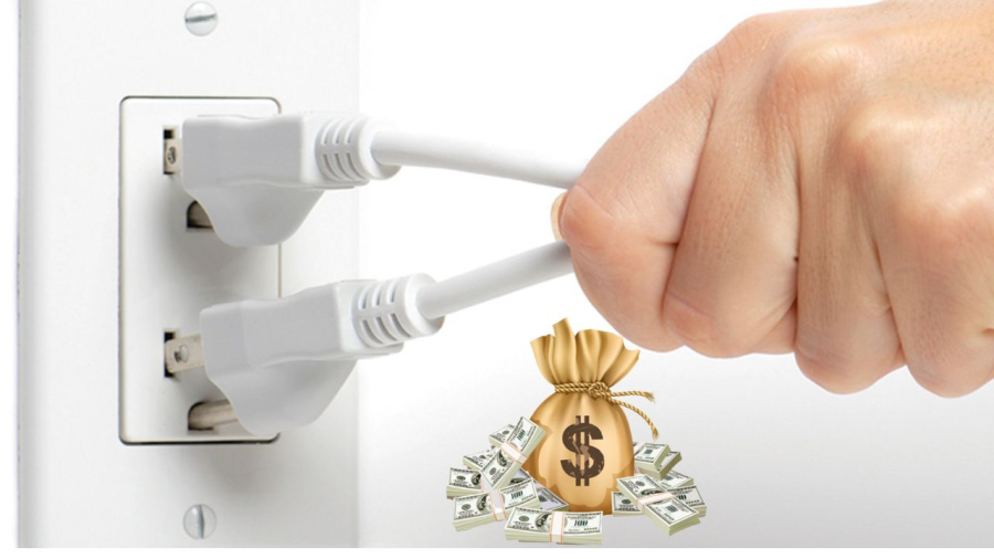 Rút phích điện ra sẽ giúp giảm tiêu hao điện năng
